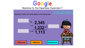 subtraction split strategy free free handout subtraction google classroom